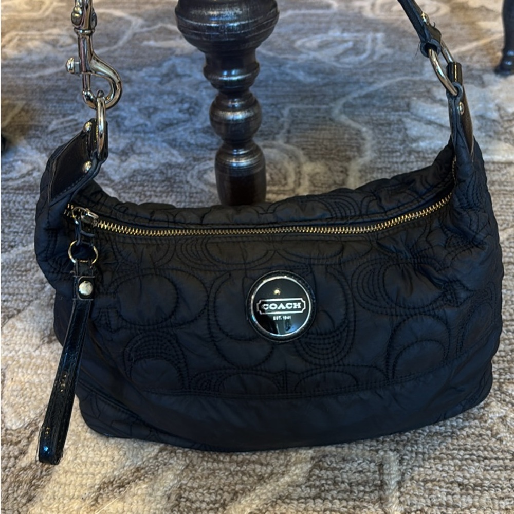 Coach Black Quilted Women's Bag